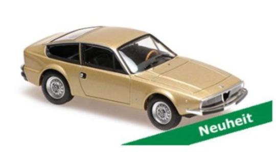 Minichamps ALFA ROMEO 1600 JUNIOR Z (115) '1972–75- GOLD 