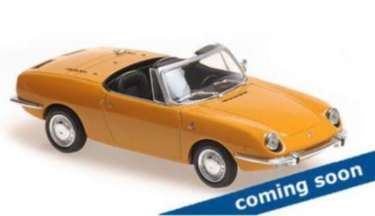 Minichamps 1:43 FIAT 850 SPORT SPIDER - 1968 - YELLOW 940121230 