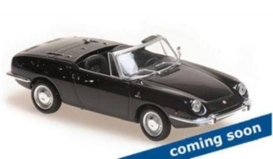 Minichamps 1:43 FIAT 850 SPORT SPIDER - 1968 - BLACK 940121231 