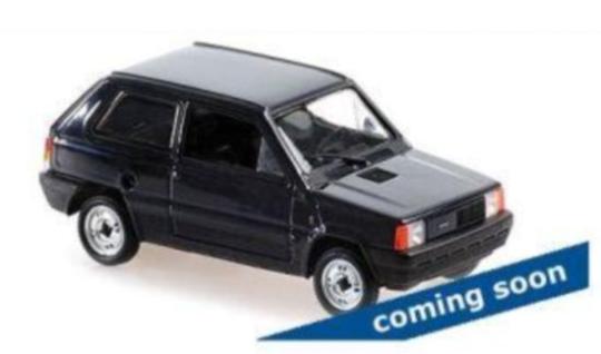 Minichamps 1:43 FIAT PANDA - 1980 - BLUE 