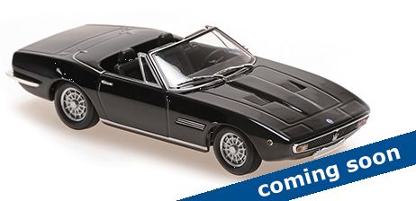 Minichamps 1:43 MASERATI GHIBLI SPYDER – 1969 – BLACK 