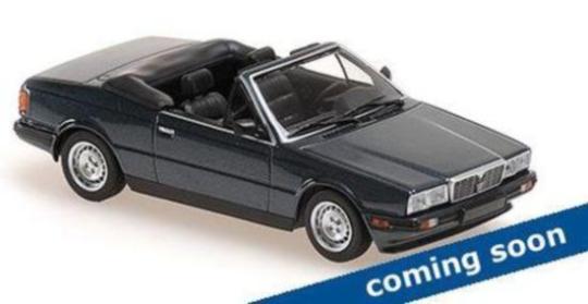 Minichamps 1:43 MASERATI BITURBO SPYDER – 1982 – GREEN METAL 