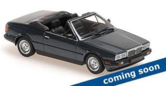 Minichamps 1:43 MASERATI BITURBO SPYDER – 1982 – GREEN METALLIC 