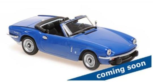 Minichamps 1:43 TRIUMPH SPITFIRE MKIV - 1972 - BLUE 940132531 