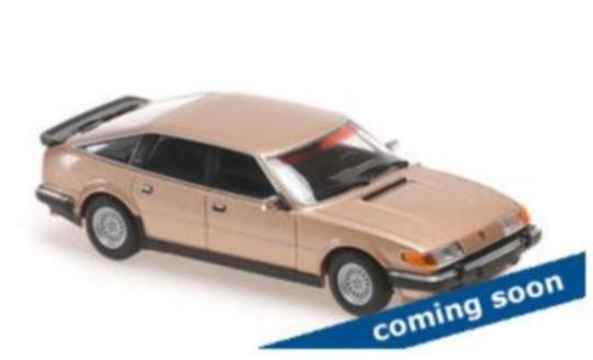 Minichamps 1:43 ROVER VITESSE 3.5 V8 – 1986 – GOLD METALLIC 