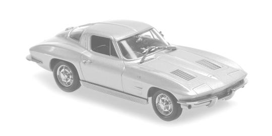 Minichamps CHEVROLET CORVETTE C2 COUPE - 1963 - BLACK 940142820 