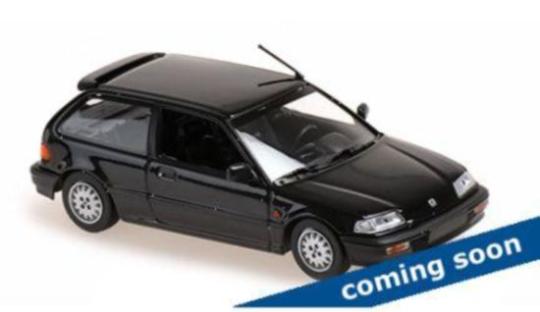 Minichamps 1:43 HONDA CIVIC - 1990 - BLACK 940161501 