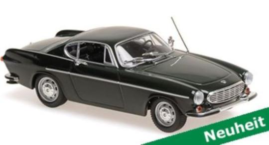 Minichamps VOLVO P1800S COUPE - 1969 - BLUE - GREEN 