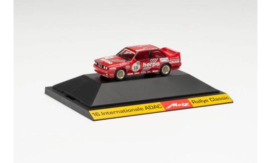 Herpa PKW BMW M3 16.Int. ADAC Metz Rallya Classic 