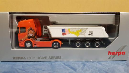 Herpa LKW Scania CR 20 HD Aerop. Kipp-SZ Angelo Raetzo 940641 