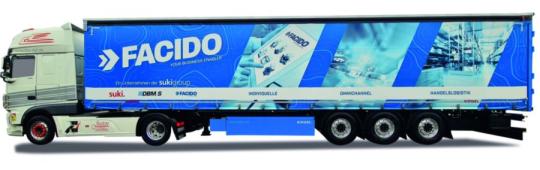 Herpa LKW DAF 106 XF Aerop. Ga-KSZ Sped.Justen Justen 941112 