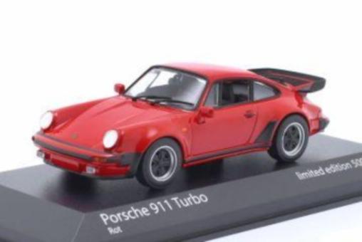 Minichamps 1:43 Porsche 911 (930) Turbo (1977) - red 
