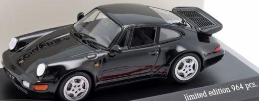 Minichamps 1:43 Porsche 911 (964) Turbo 1990 - black 