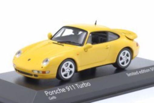 Minichamps 1:43 Porsche 911 (993) Turbo S (1995) - yellow 