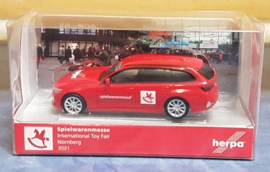 Herpa PKW BMW 3er Touring Spielwarenmesse 2021 943918 
