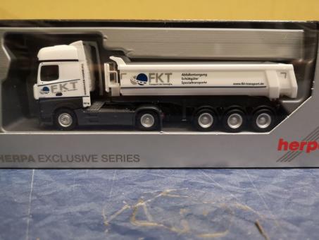 Herpa LKW MB Actros 11 Bigspace Rundmulden-SZ FKT 