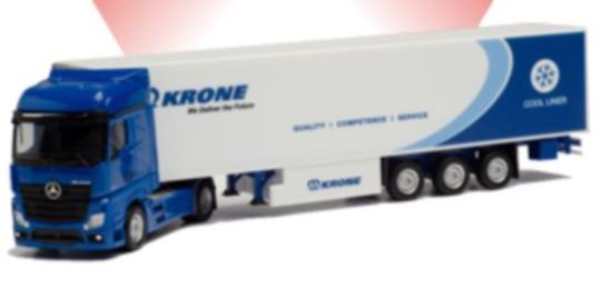 Herpa LKW MB Actros 18 Bigsp Kühl-KSZ Krone 944564 