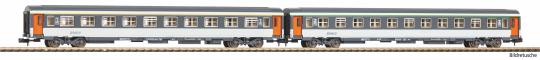 PIKO N-2er Set Abteilwg. 1.Kl. + 2.Kl. SNCF IV/V 94505 