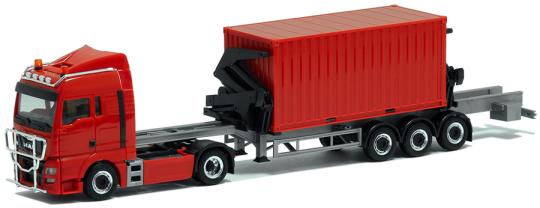 Herpa LKW MAN TG-X XLX Aerop. Hammar Cont-SZ rot 945240 