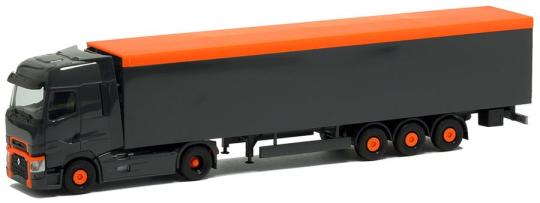 Herpa LKW Renault T/Aerop Schubboden-SZ anthrazit/rot 945493 