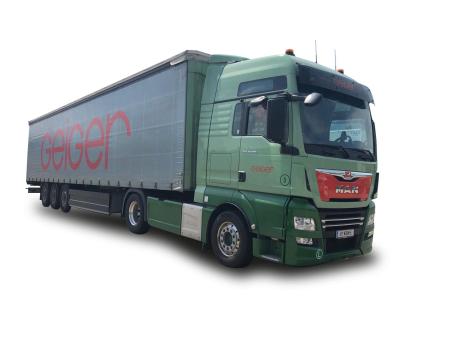 Herpa LKW MAN TG-X XXL Aerop. Ga-KSZ Geiger 947596 