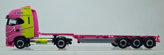 Herpa LKW Iveco S-Way LNG Cont-Chassis-Sz Hannibal 947763 