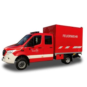 Herpa MB Sprinter 18 DoKa Koffer Regio Feuerwehr Lenzburg 949248 