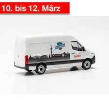 Herpa MB Sprinter '18 Kasten Faszination Modellbahn Mannheim 