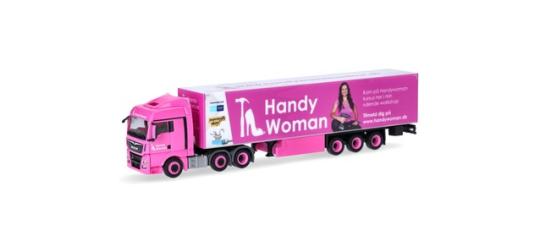 Herpa LKW MAN TG-X XLX Aerop. KSZ Handy/Woman 954600 