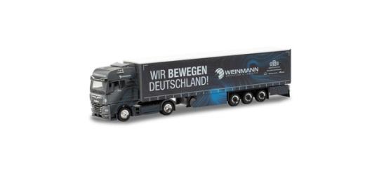 Herpa LKW MAN TG-X GX Aerop. Ga-KSZ Weinmann Wir bewegen Deutschland 955461 
