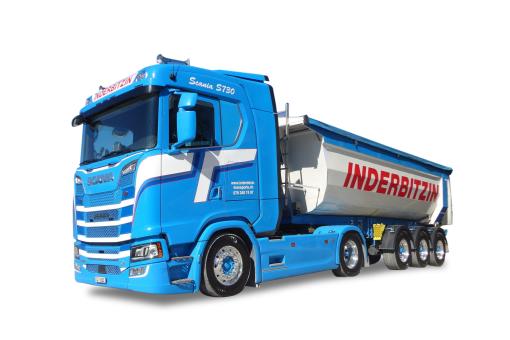 Herpa LKW Scania CS 20 ND Baukipper-SZ Inderbitzin 956208 