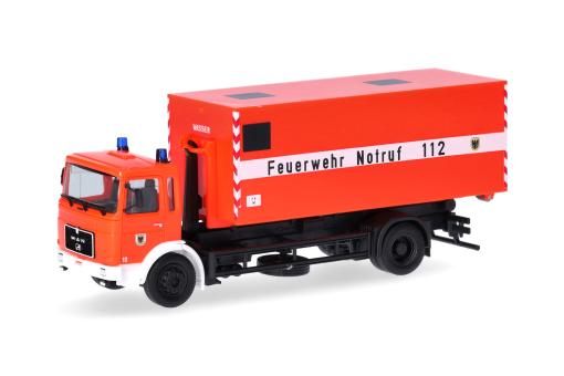 Herpa MAN F8 Wechsellader-LKW Feuerwehr Dortmund 956888 