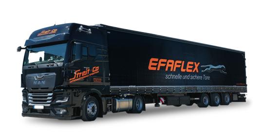 Herpa LKW MAN TG-X GX Aerop. Ga-KSZ Streit & CO/EFAFLEX Lowl 