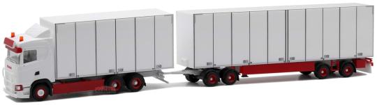 Herpa LKW Scania CS 20 ND Schwedencombi-KHZ weiß 957441 