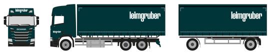 Herpa LKW Scania CR 20 HD Ga-KHZ Leimgruber 958769 