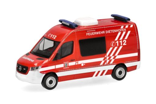 Herpa MB Sprinter 18 Halbbus Feuerwehr Dietenhofen 