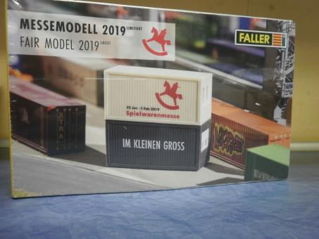 Faller 2 Baucontainer Spielwarenmesse 2019 959937 