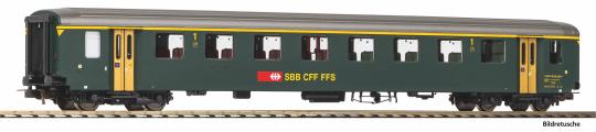 PIKO Personenwg. EW I 1. Kl. Grün, neue Schrift SBB V 