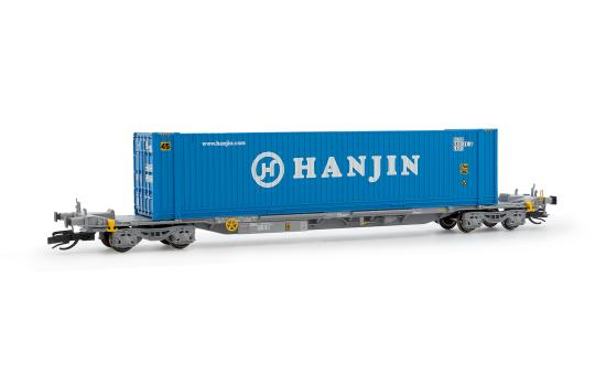 Arnold TT 4a Containerwagen Sffgmss 45\' Container TOUAX HANJIN Ep. VI HN9753 