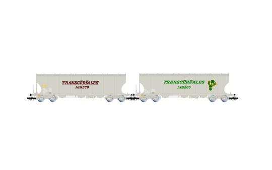 Arnold TT  2-tlg. Set Getreidesilowagen Transcéréales – ALGECO Ep. IV-V SNCF 