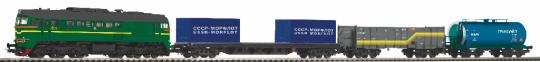 Piko S-Set Güterzug SZD M62 + 3Wagen A-Gleis & B V 97940 