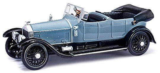 Busch PKW Rolls Royce silver ghost,grau,Cabrio offen,19 
