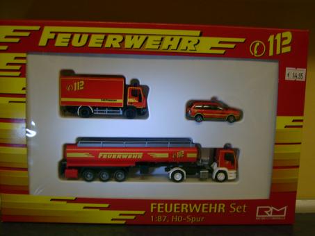 Rietze Feuerwehr-Set 2005 3 Modelle !!! LIMITIERT 