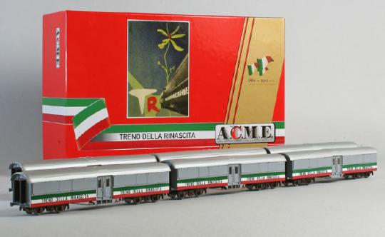 ACME 1:87 6-tlg. Wagenset "Treno della Rinascita" Ausstellun 