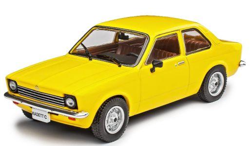 IXO 1:43 Opel Kadett C (1973-1979) - yellow 
