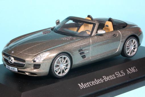 Schuco 1:43 Mercedes SLS AMG Roadster - monzagraumetall B66960036 