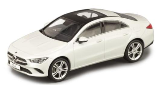 Spark 1:43 Mercedes CLA (C118) 2019 - digital white 