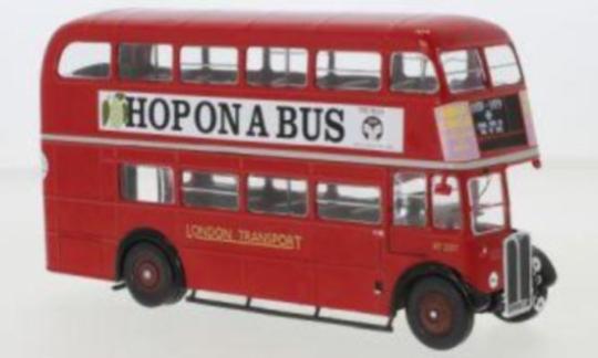 IXO 1:43 AEC Regent III RT - RHD - London Transport - 1939 