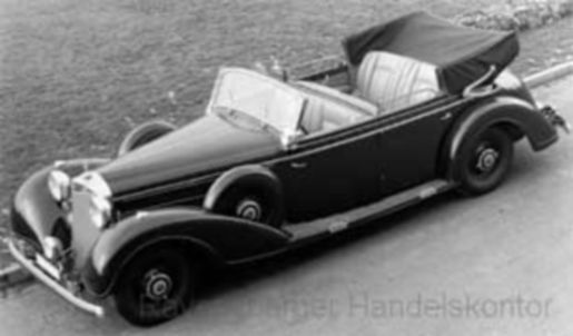 IXO 1:43 Mercedes 770 K (1938) - black 