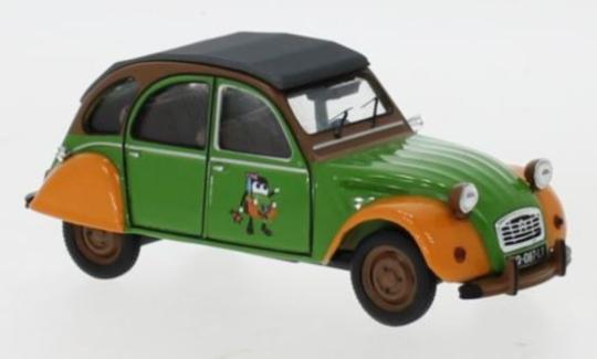 IXO 1:43 Citroen 2 CV (1978) - green/orange 